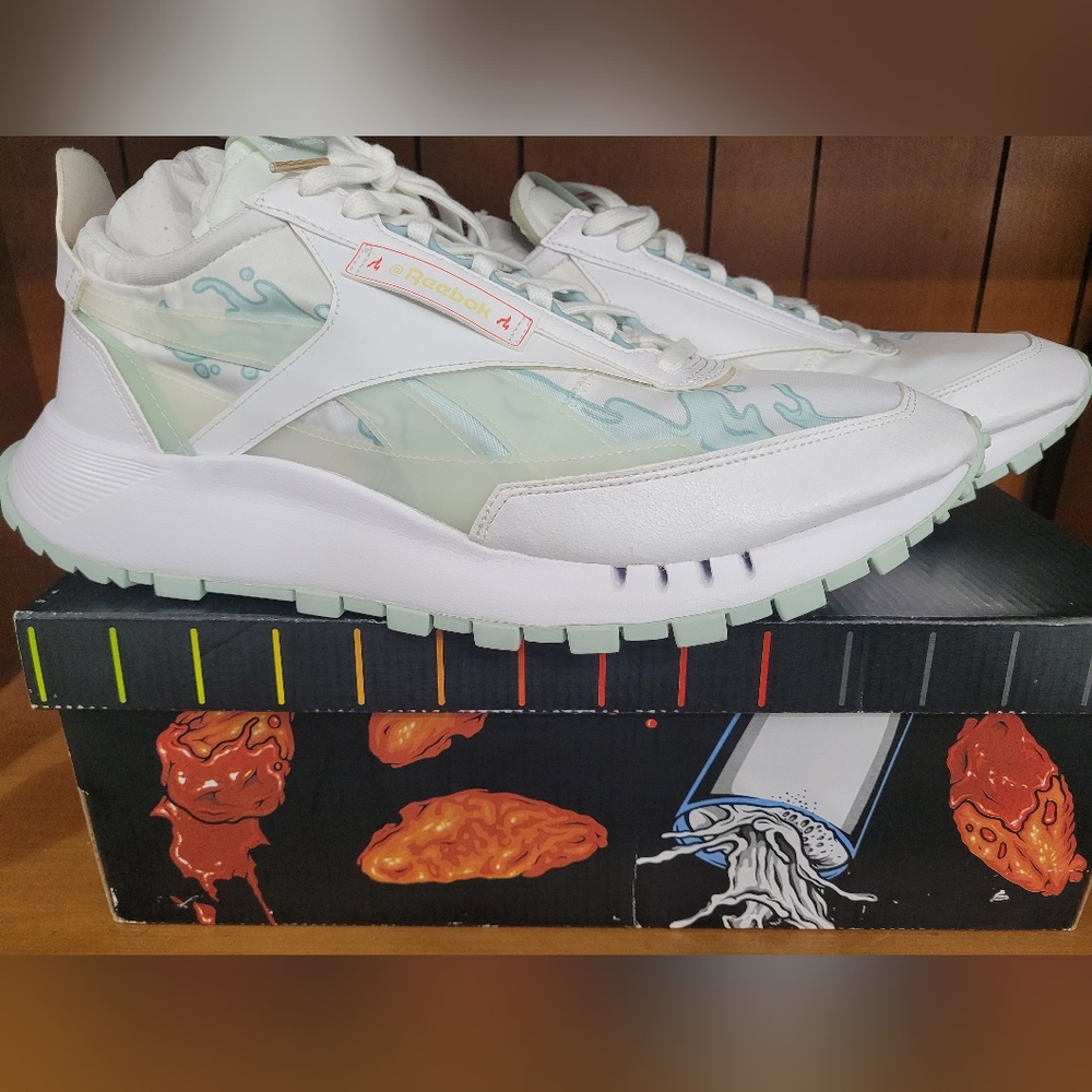 UNISEX REEBOK CL LEGACY|WHITE Sneaker Shoes Sz 14